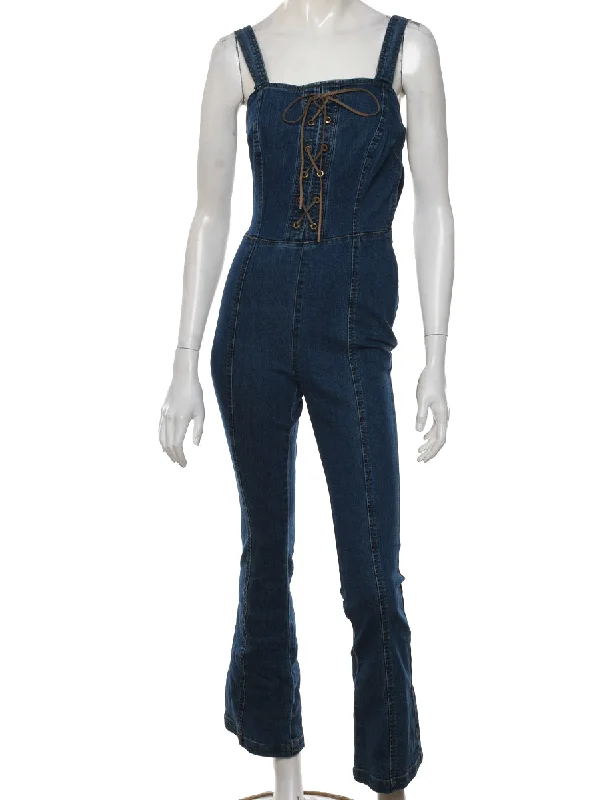 Crazy Savings Y2K Denim Jumpsuit - M