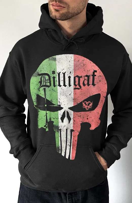 YEAR-End Sale Italian Punisher Pullover Hoodie