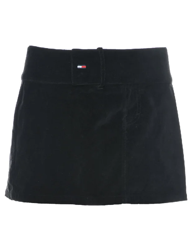 Major Deal Tommy Jeans Velvet Mini Skirt - M