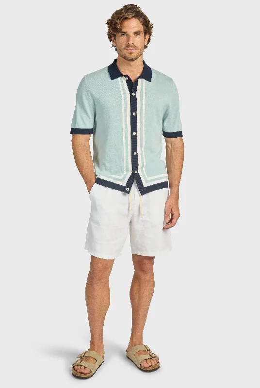 Overstock Sale Charlie Stripe Knit SS Shirt