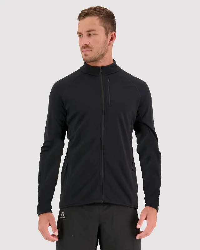 Special Buy Approach Merino Gridlock Jacket - Black