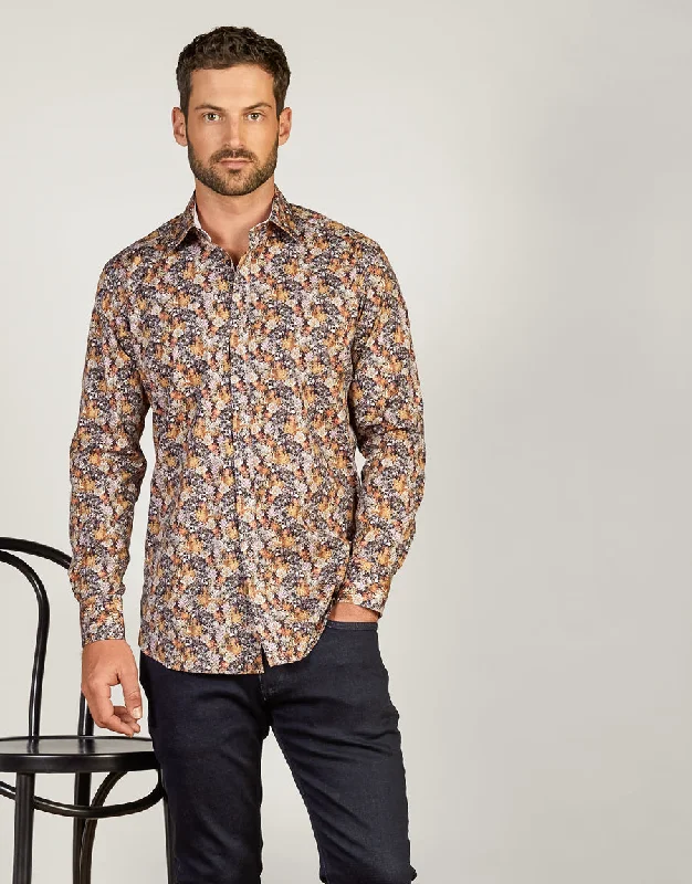 Online Only Barbican Brick Floral Print Shirt