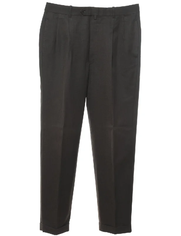 TIME-Limited Offer Tommy Hilfiger Classic Dark Grey Trousers - W34 L30