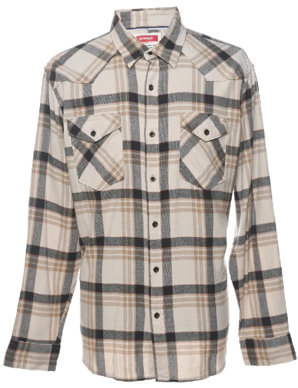 Price Break Wrangler Checked Shirt - XL