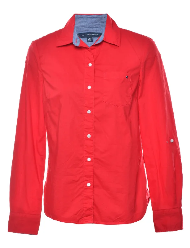 Sale Alert Tommy Hilfiger Red Shirt - XS