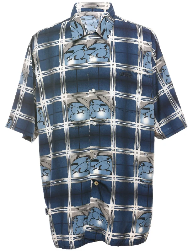 Instant Savings Y2K Novelty Print Shirt - M
