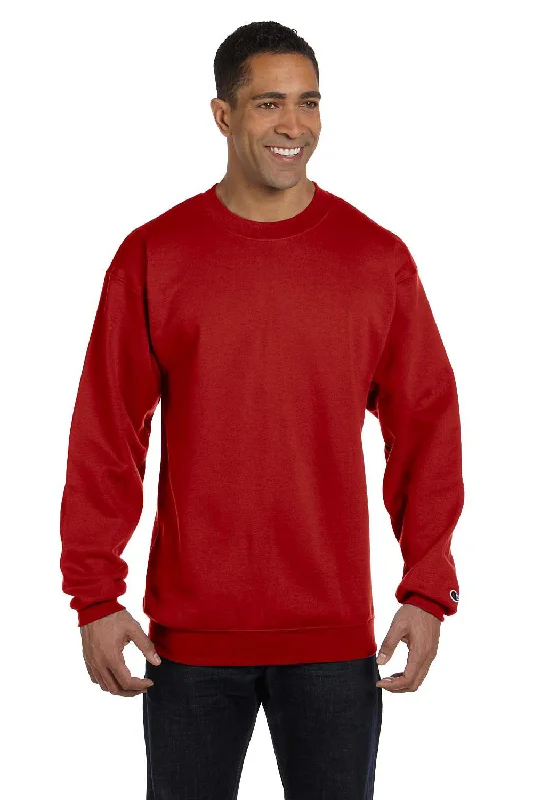 Sale Event Champion Mens Double Dry Eco Moisture Wicking Fleece Crewneck Sweatshirt - Scarlet Red Sale Event Champion Mens Double Dry Eco Moisture Wicking Fleece Crewneck Sweatshirt - Scarlet Red