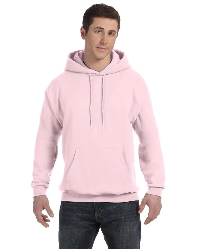 Closeout Hanes 50/50 Hoodie Sweatshirt | Pale Pink