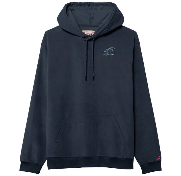 Weekend Extravaganza: Shop Now Men's Avalon Cord Hoodie - Spring Navy