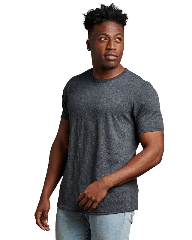 Overstock Sale Russell Athletic Unisex Essential Performance T-Shirt | Black Heather Overstock Sale Russell Athletic Unisex Essential Performance T-Shirt | Black Heather