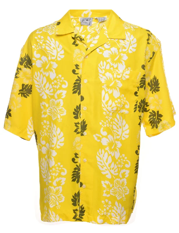 Today Only Yellow Hawaiian Shirt - L