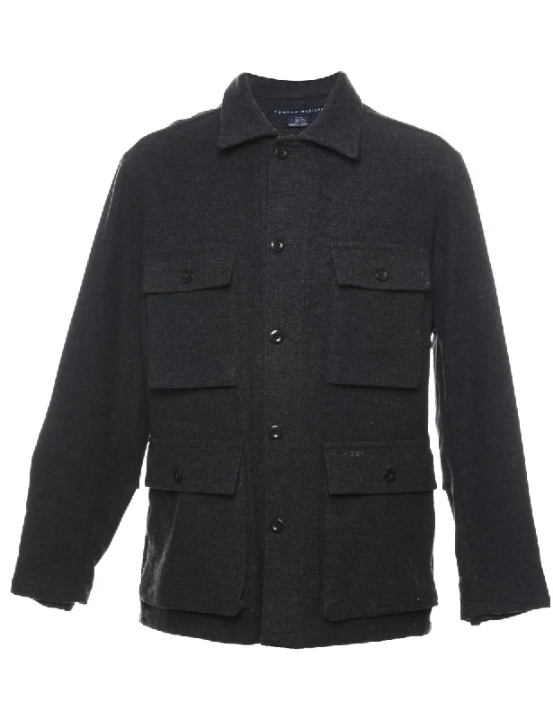 Weekend Deal Tommy Hilfiger Dark Grey Classic Jacket - M