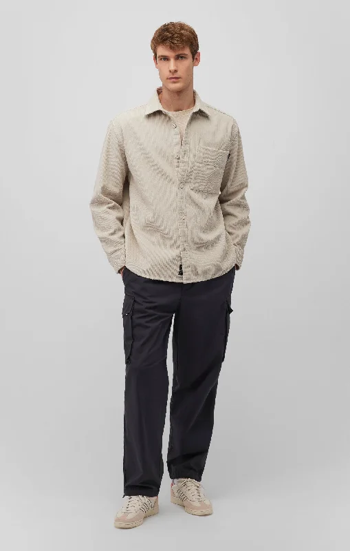 Flash Deal DOUBLE POCKET CARGO PANTS IN PHANTOM