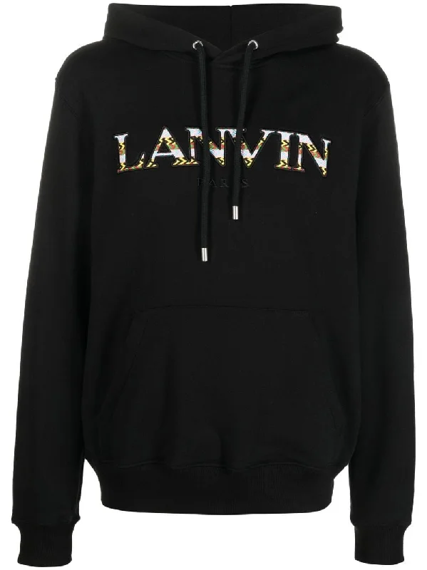 Lowest Price Embroidered-Logo Pouch-Pocket Hoodie