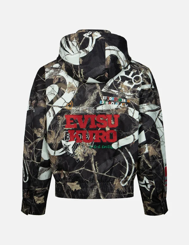 Online Exclusive Multi Logos and Tree Camouflage Allover Print Oversized Padded Jacket Online Exclusive Multi Logos and Tree Camouflage Allover Print Oversized Padded Jacket