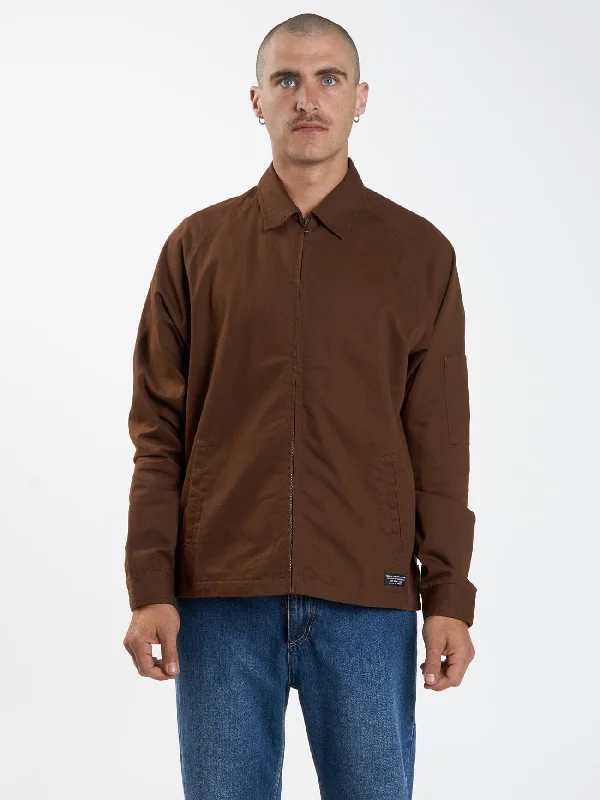 Mega Sale Minimal Thrills Work Jacket - Chestnut