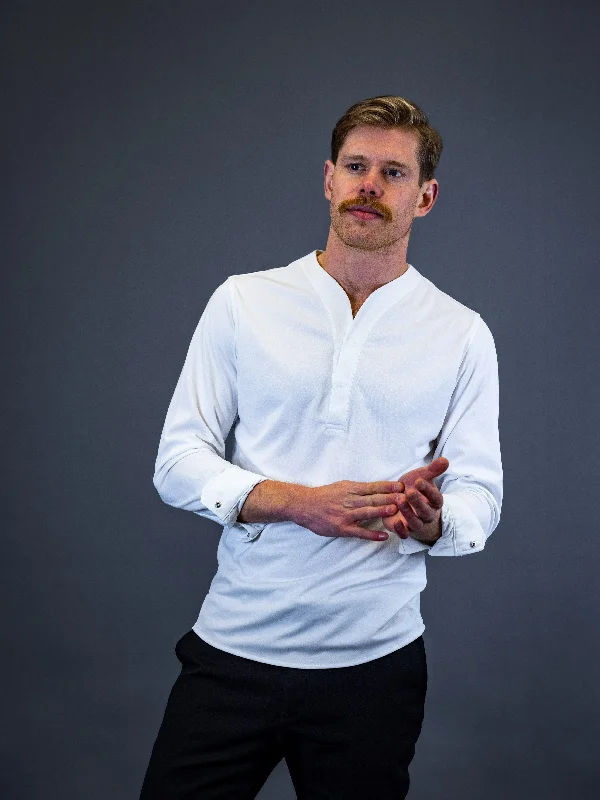 Final Markdown Hybrid 2.0 Popover Shirt - White (Recycled)