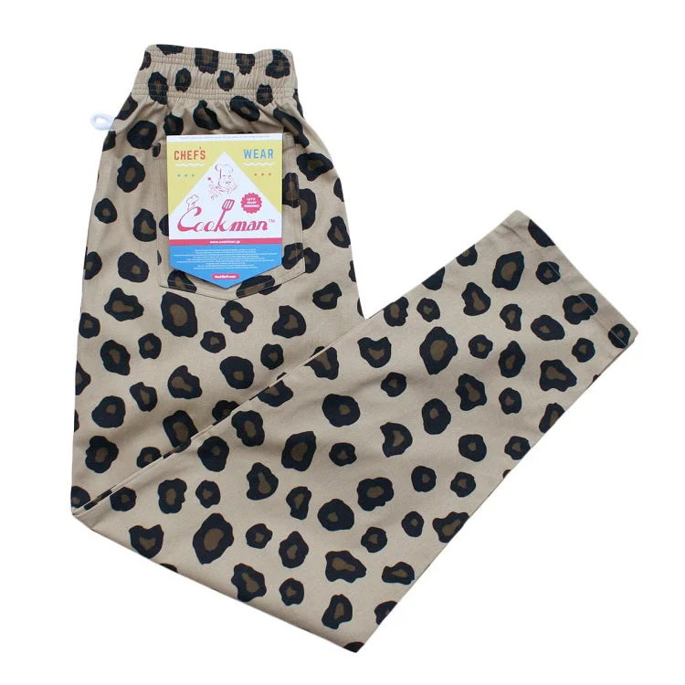 Weekend Flash Sale Cookman Chef Pants - Big Leopard