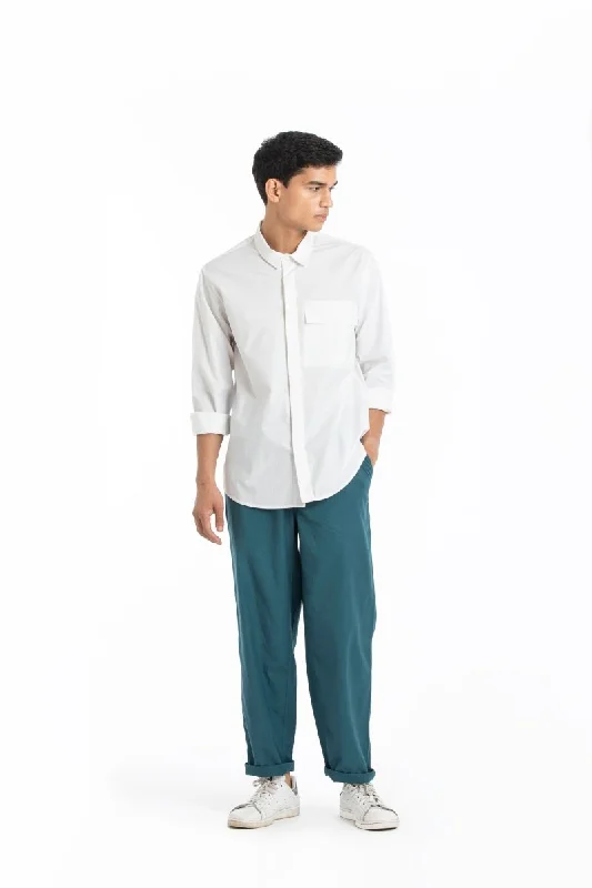Weekend Special Flap Pocket Shirt- White