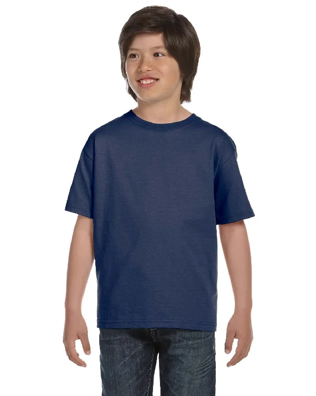 Weekend Special Hanes Youth ComfortSoft T-Shirt | Deep Royal