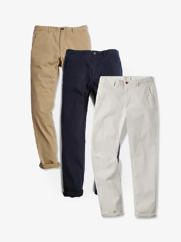 Now Available The Twill Chino Charles 3-Pack