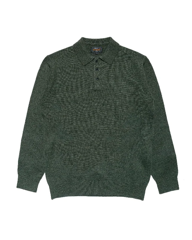 Deal Alert Beams Plus Knit Polo 9G Green