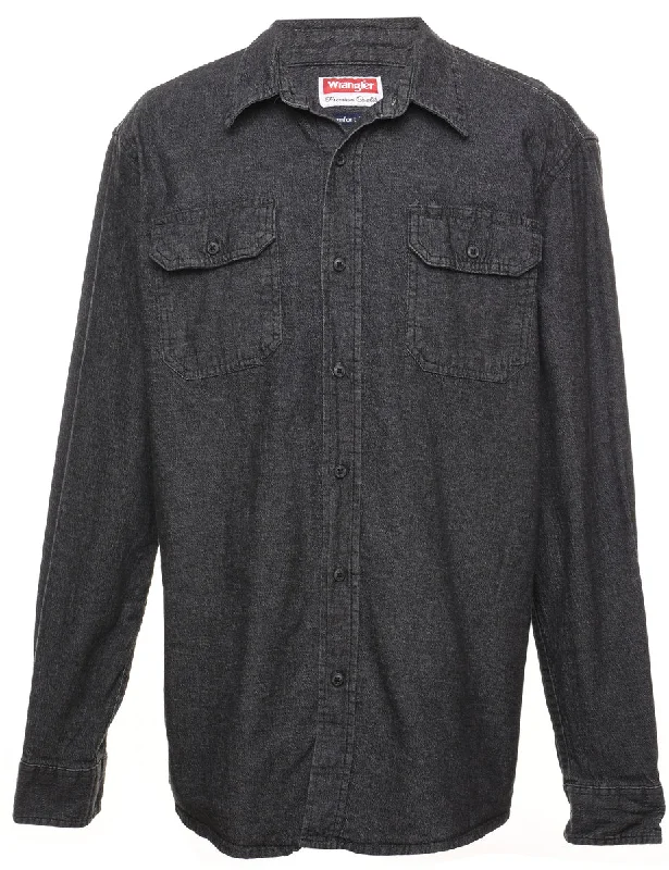 Final Clearance Wrangler Denim Shirt - L