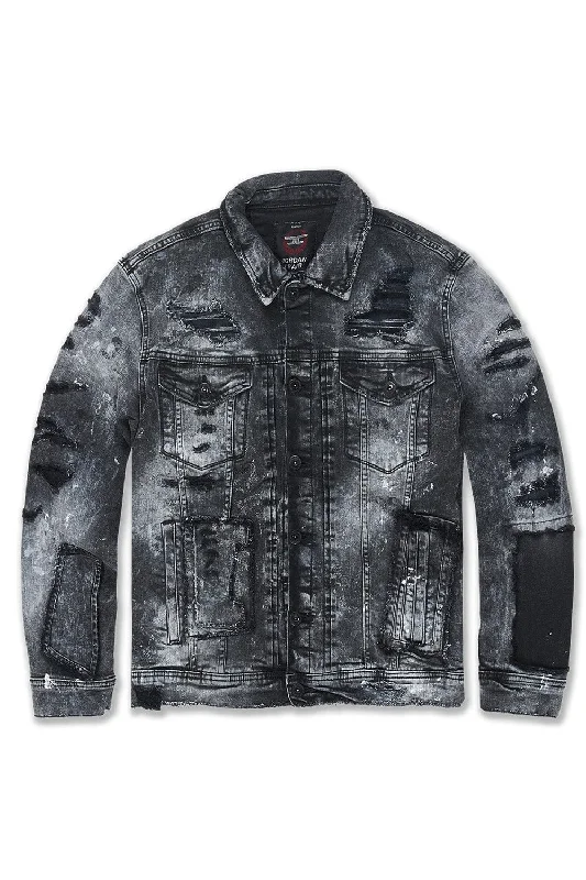 Weekend Deals to Brighten Your Day Washington Heights Denim Trucker Jacket (Vintage Black)