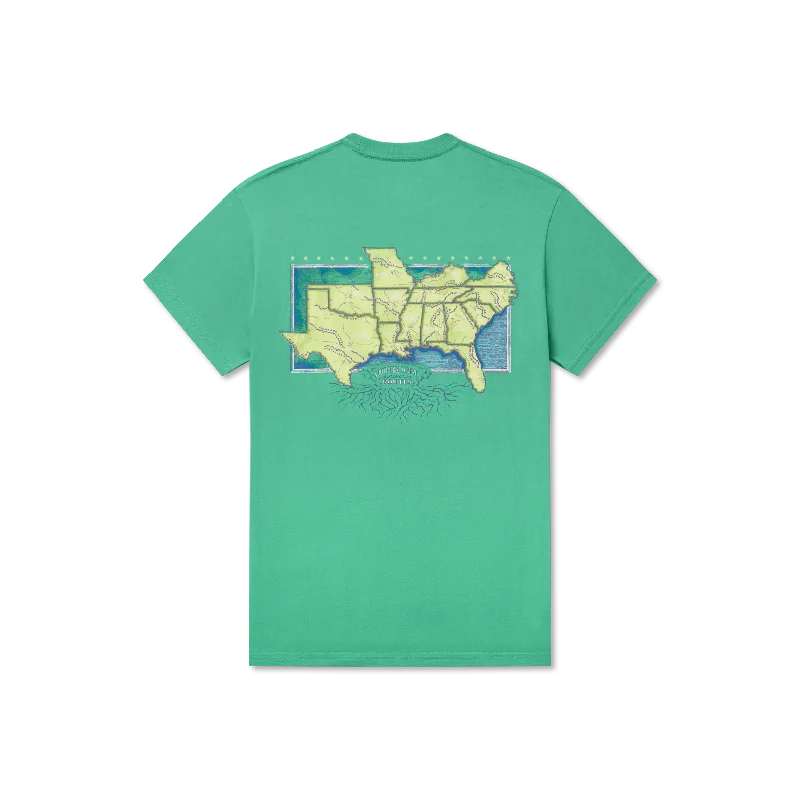 Weekend Offers That Dazzle River Route Collection Tee - The South