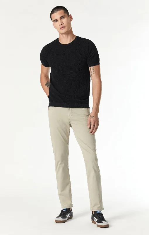 Steals and Deals ZACH STRAIGHT LEG IN ALUMINUM TWILL