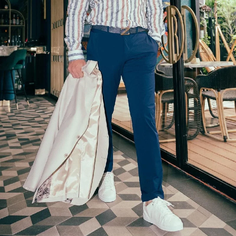 Midnight Madness Slim Fit Chino Pants - Navy