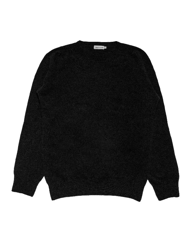 Closeout Sale Lost & Found Wool Cashmere Sweater Italian Black