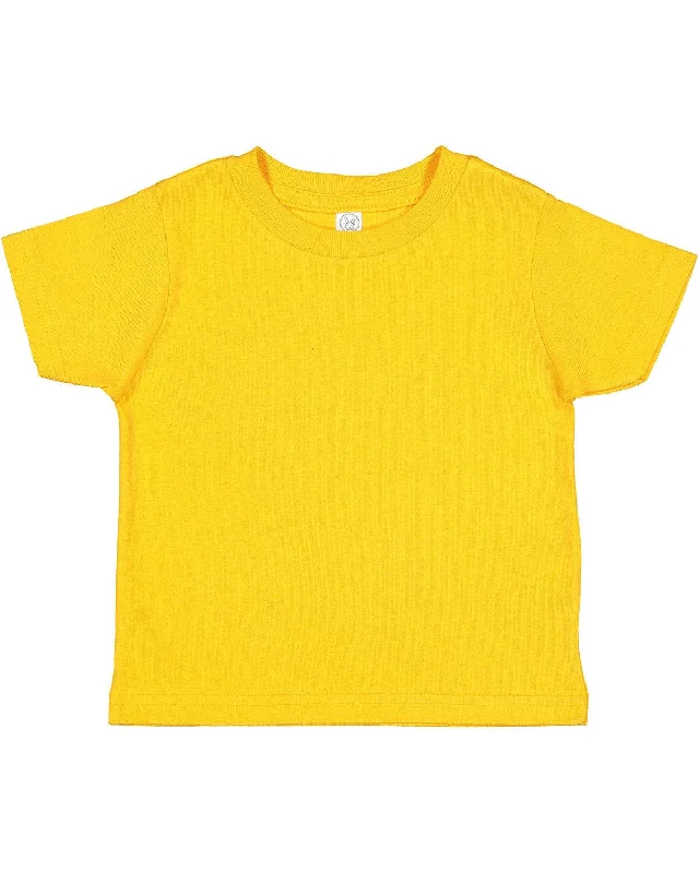 Weekend Specials to Celebrate Rabbit Skins Toddler T-Shirt | Gold