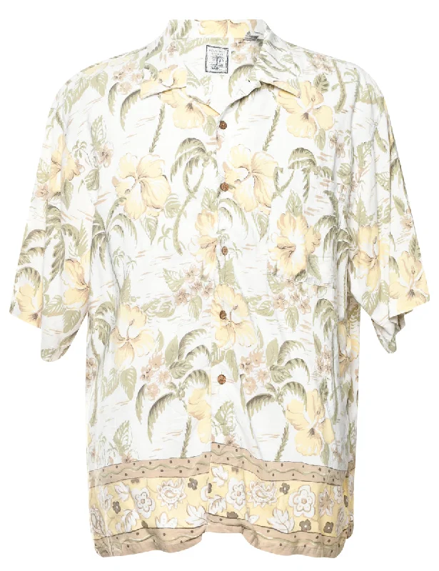 Shop the Weekend Away Tropical Hawaiian Shirt - XL