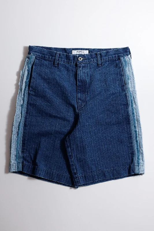 Weekend Deals That Please SIDE OBI SHORT PANTS 3YR WASH