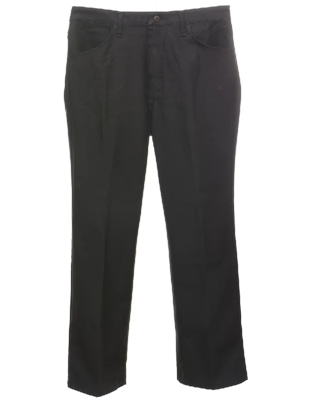 Referral Discount Wrangler Black Trousers - W36 L32