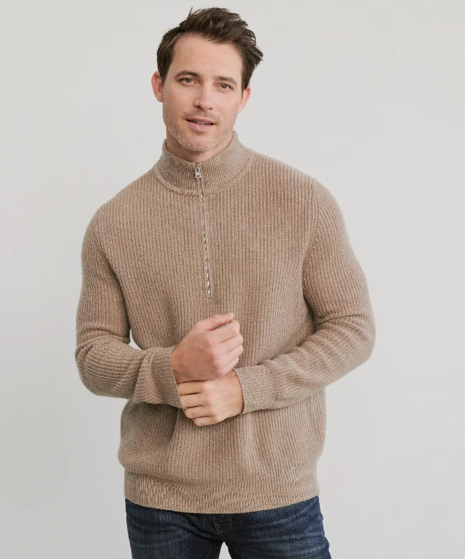 Take Action Men's Wool Half Zip