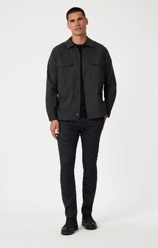 Big Savings MILTON SLIM STRAIGHT CHINO IN NAVY HERRINGBONE