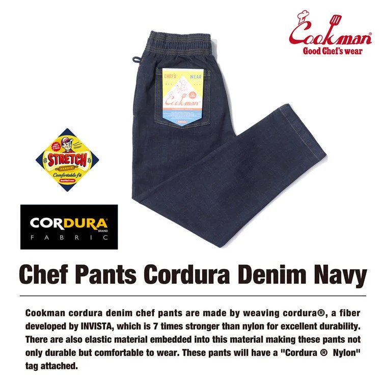 Weekend Bargains to Grab Cookman Chef Pants - Cordura Denim : Navy