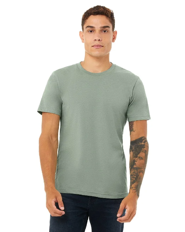 Take Advantage Bella+Canvas Unisex Heather CVC T-Shirt | Heather Sage