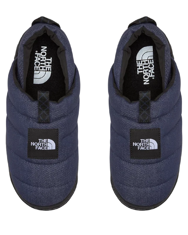 Price Blitz The North Face Men's Nuptse Mule Denim - Dark Denim/Tnf Black