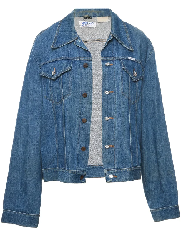 The Best Prices Wrangler Medium Wash Denim Jacket - L
