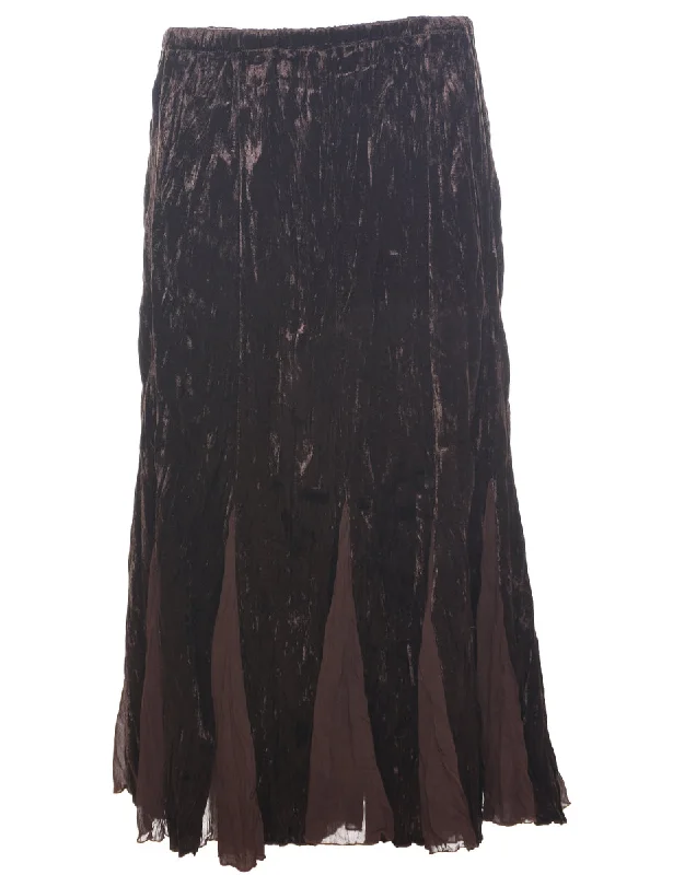 Huge Discounts Velvet Full Skirt - L