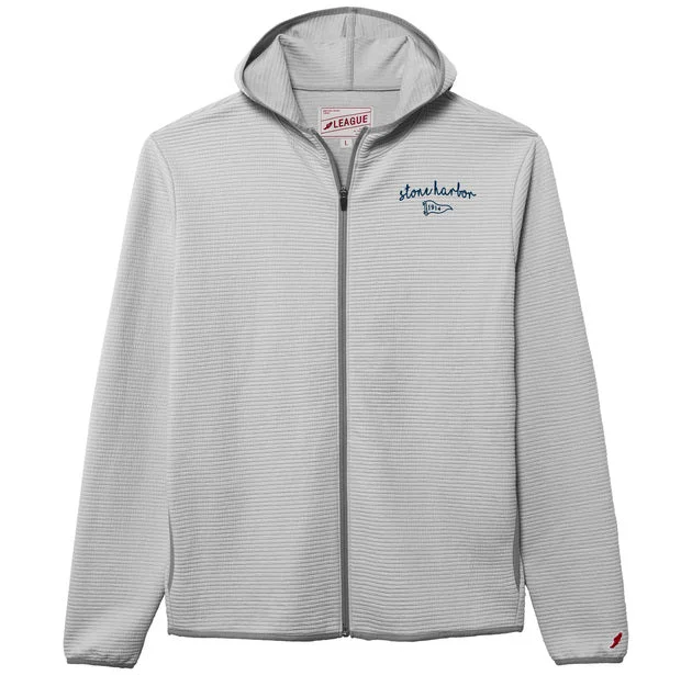 Weekend Specials Just for You Men's Stone Harbor Summit Full Zip w/Hood - Modern Gray