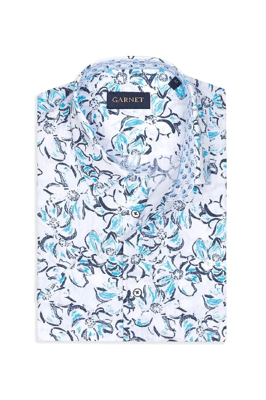 Early Access Abstract Floral Printed Shirt