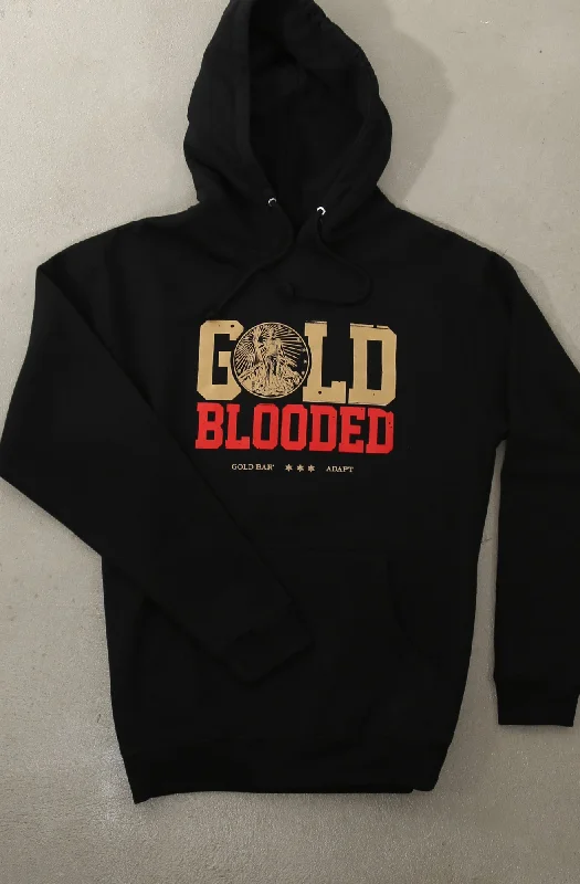 Weekend Discounts to Savor Gold Bar® X Adapt :: Gold Blooded Spirits II (Men's Black Hoody) Weekend Discounts to Savor Gold Bar® X Adapt :: Gold Blooded Spirits II (Men's Black Hoody)