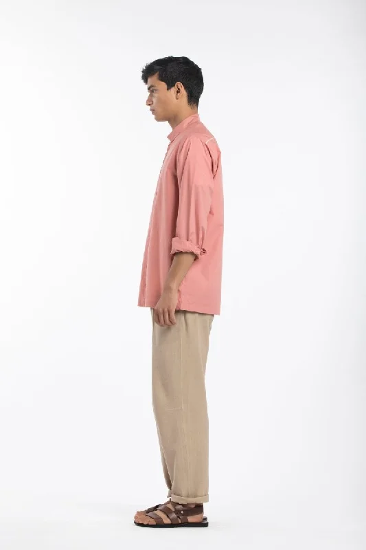 Price Slash Shacket- Dusty Rose