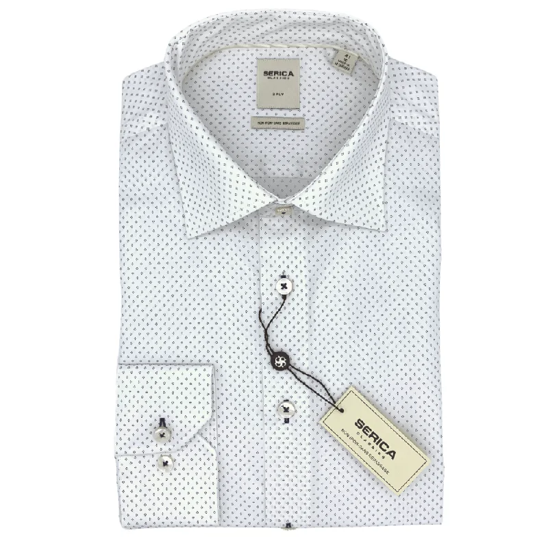 Weekend Offers That Shine Serica Classics Semi Tapered Non-Iron Dress Shirt - C2259350 Weekend Offers That Shine Serica Classics Semi Tapered Non-Iron Dress Shirt - C2259350