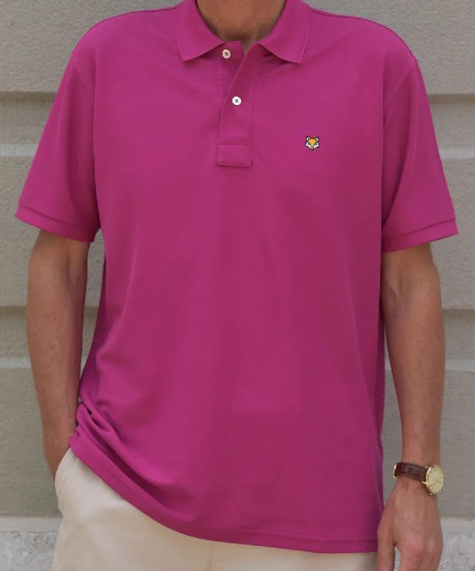 Year-End Sale Classic Piqué Polo - Royal Magenta