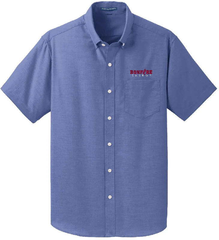 Anniversary Sale Port Authority Short Sleeve SuperPro Oxford Shirt